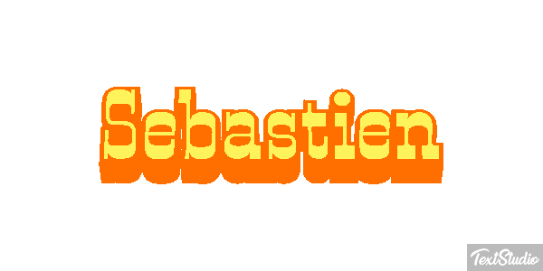 Sébastien Effet de texte