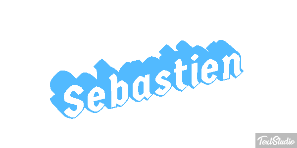 Sébastien Effet de texte