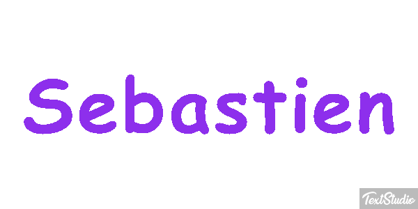 Sébastien Effet de texte
