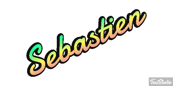 Sébastien Effet de texte