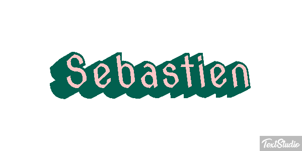 Sébastien Effet de texte