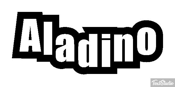 Aladino Effetto testo