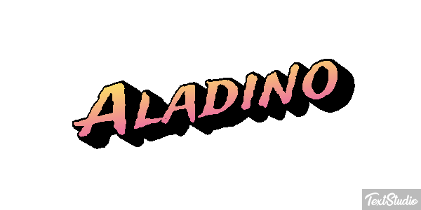 Aladino Effetto testo