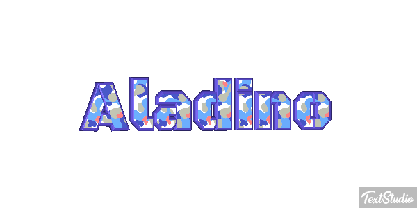 Aladino Effetto testo