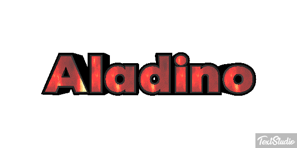 Aladino Effetto testo