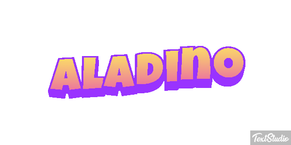 Aladino Effetto testo
