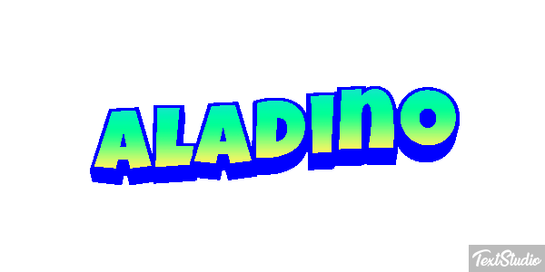 Aladino Effetto testo