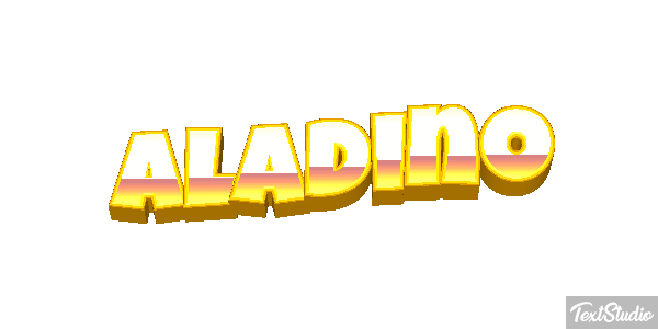 Aladino Effetto testo