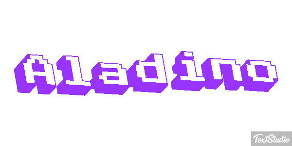 Aladino Effetto testo
