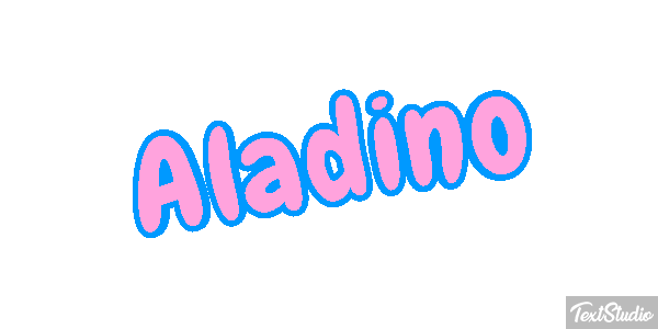Aladino Effetto testo