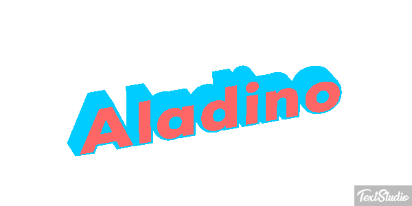 Aladino Effetto testo