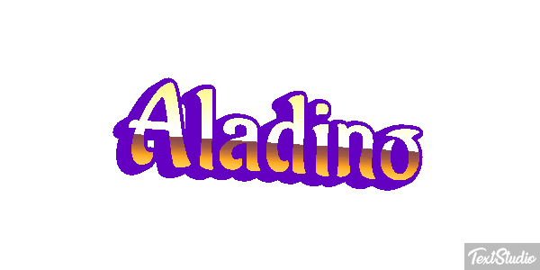 Aladino Effetto testo