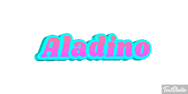 Aladino Effetto testo