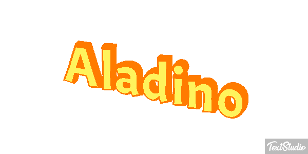 Aladino Effetto testo