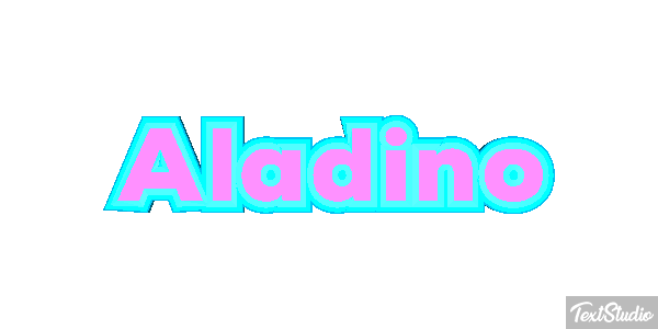 Aladino Effetto testo