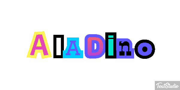 Aladino Effetto testo