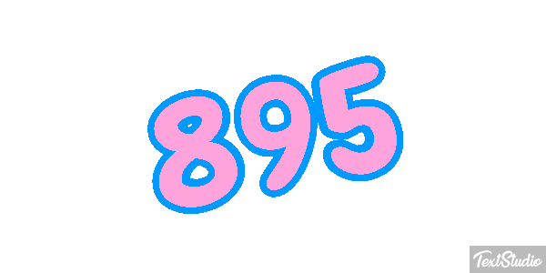 895 Текстовый эффект