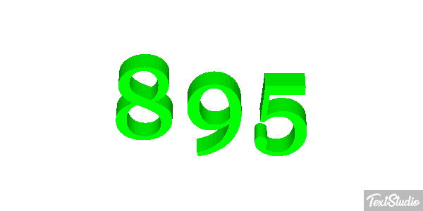 895 Текстовый эффект