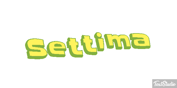 Settima Tekst effect