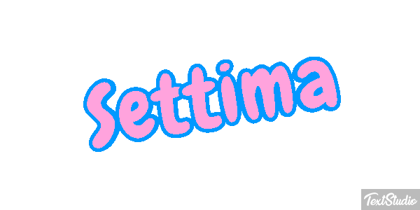 Settima Tekst effect
