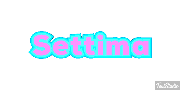 Settima Tekst effect