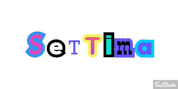 Settima Tekst effect