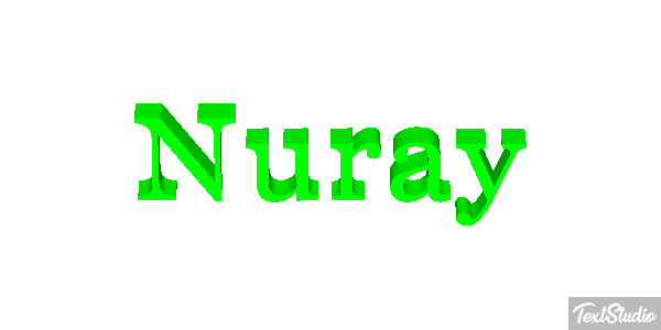 Nuray Efecto de texto