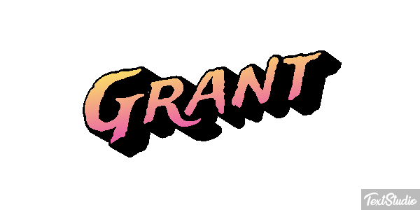 Grant Efeito do texto
