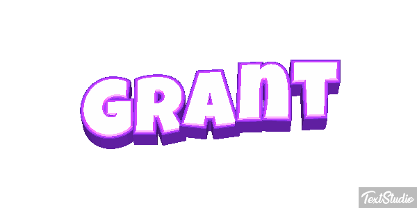Grant Efeito do texto