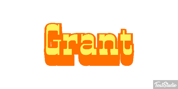 Grant Efeito do texto