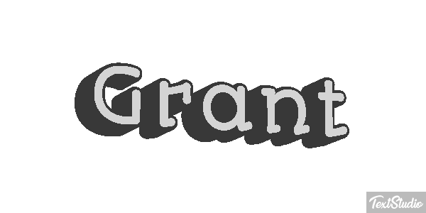 Grant Efeito do texto