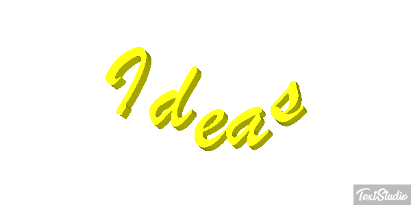 Ideas Texteffekt