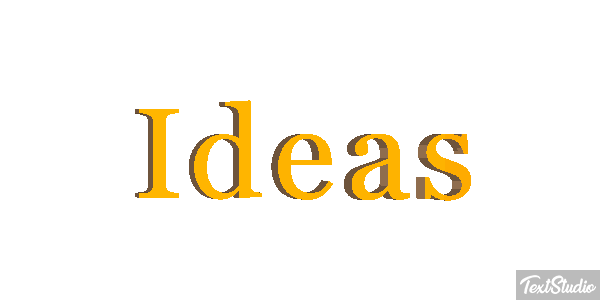 Ideas Texteffekt