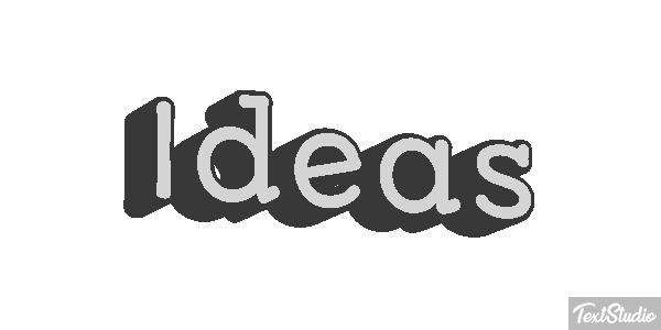 Ideas Texteffekt