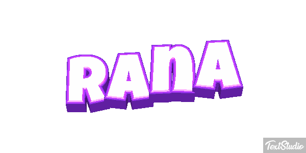 Rana Efecto de texto