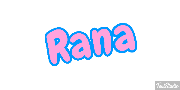Rana Efecto de texto