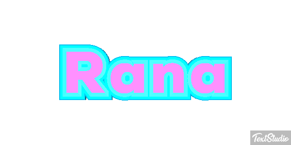 Rana Efecto de texto
