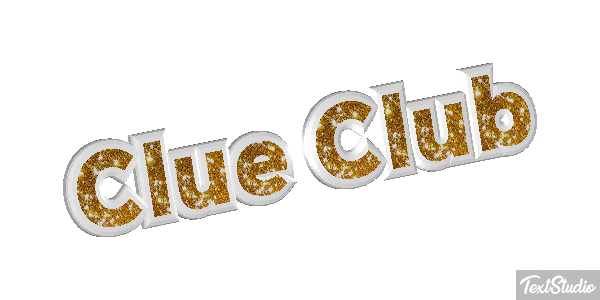 Clue Club Efeito do texto