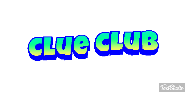 Clue Club Efeito do texto