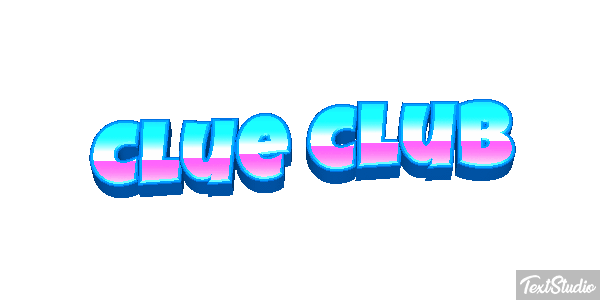 Clue Club Efeito do texto