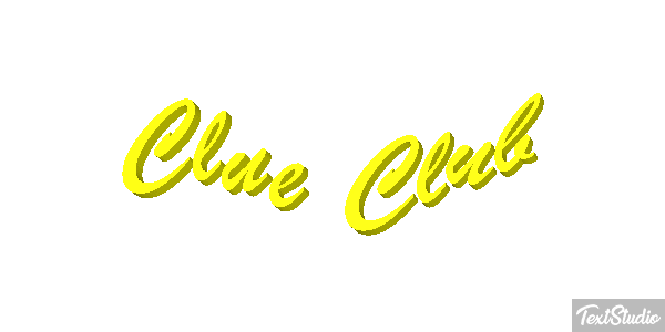 Clue Club Efeito do texto