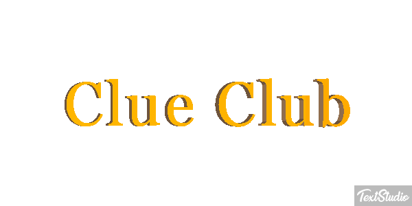 Clue Club Efeito do texto