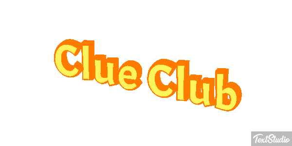 Clue Club Efeito do texto