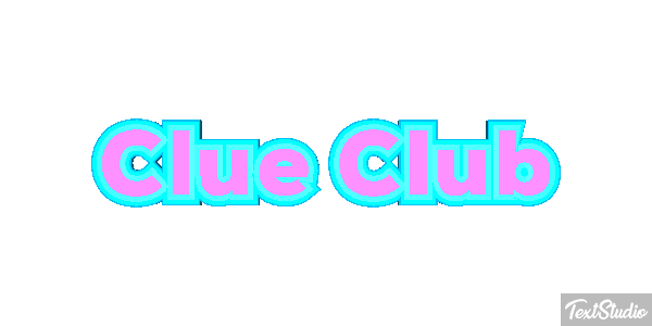 Clue Club Efeito do texto