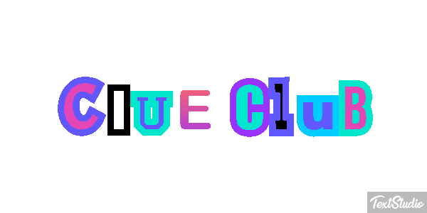 Clue Club Efeito do texto