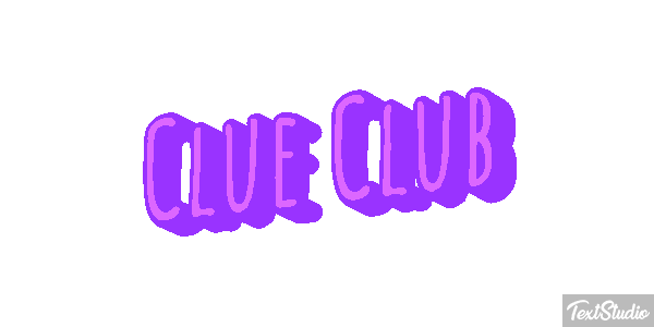 Clue Club Efeito do texto