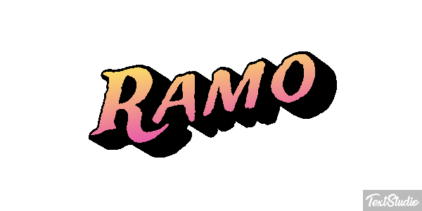 Ramo Efeito do texto