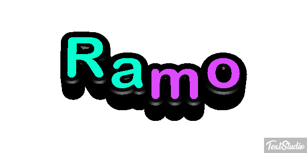 Ramo Efeito do texto