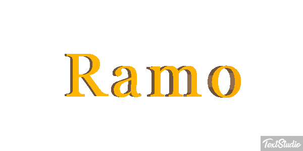 Ramo Efeito do texto