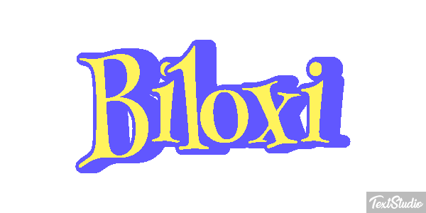 Biloxi Tekst effect